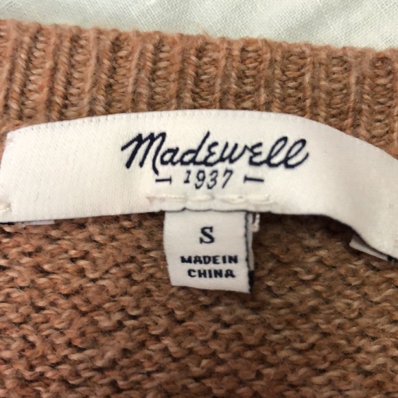 SOLD Madewell Chronicle Textured Pullover - Picture 9 of 10